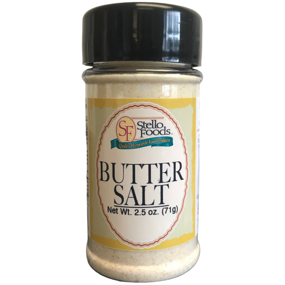 Stello Foods Spices - Butter Salt - 2.5 oz