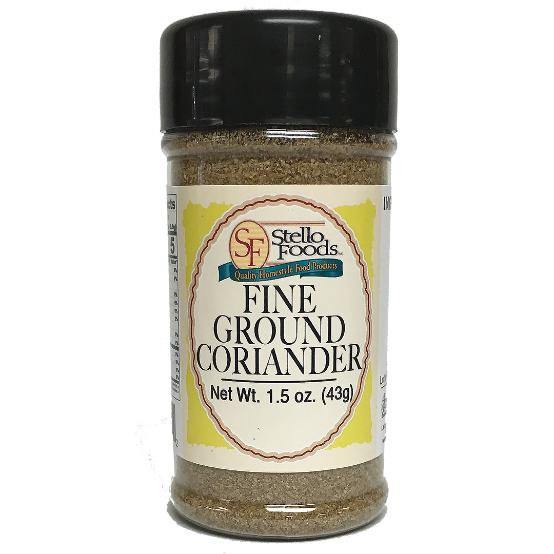 Stello Foods Spices Coriander Fine Ground 1.5 oz