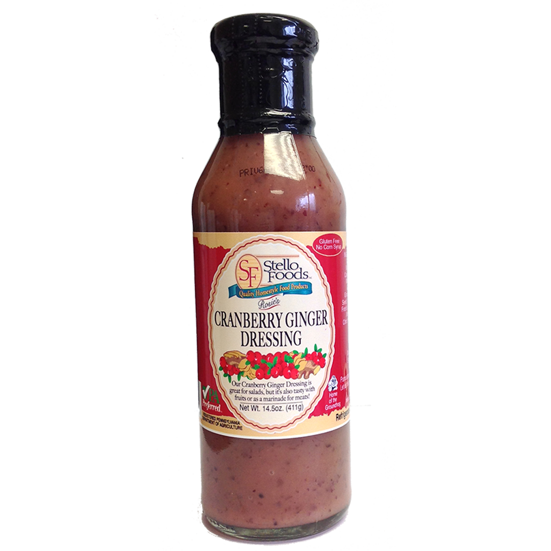 Stello Foods - Rosie's Cranberry Ginger Dressing 14.5 oz