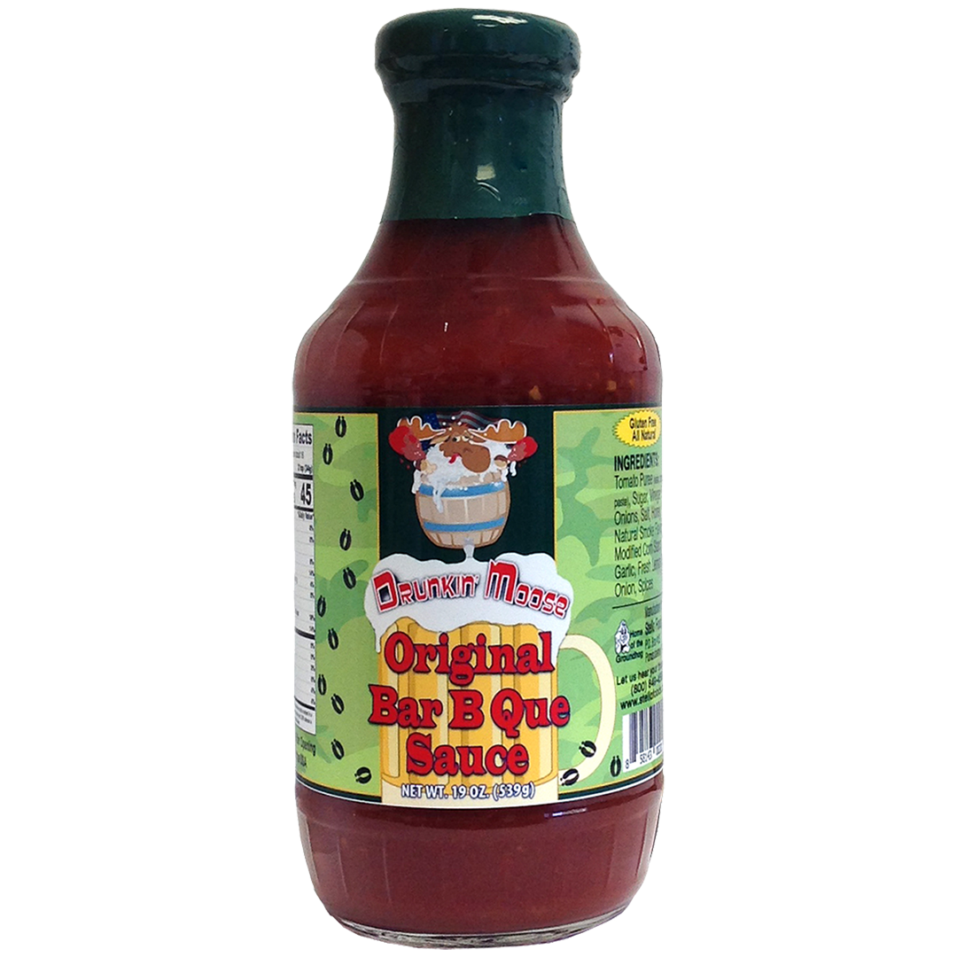 Drunkin' Moose BBQ Sauce - Original 19 oz