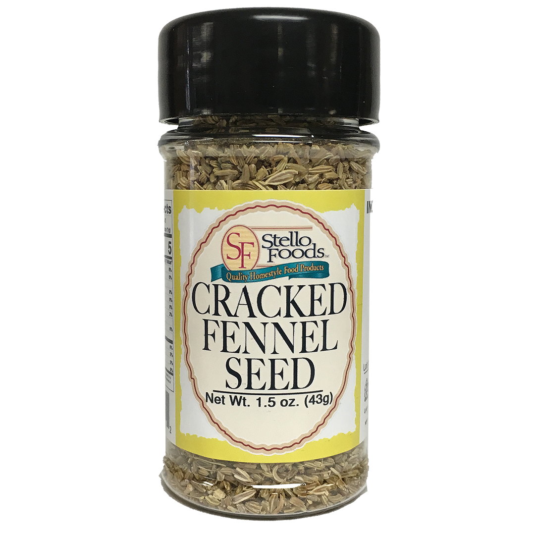 Stello Foods Spices Fennel Cracked 1.5 oz