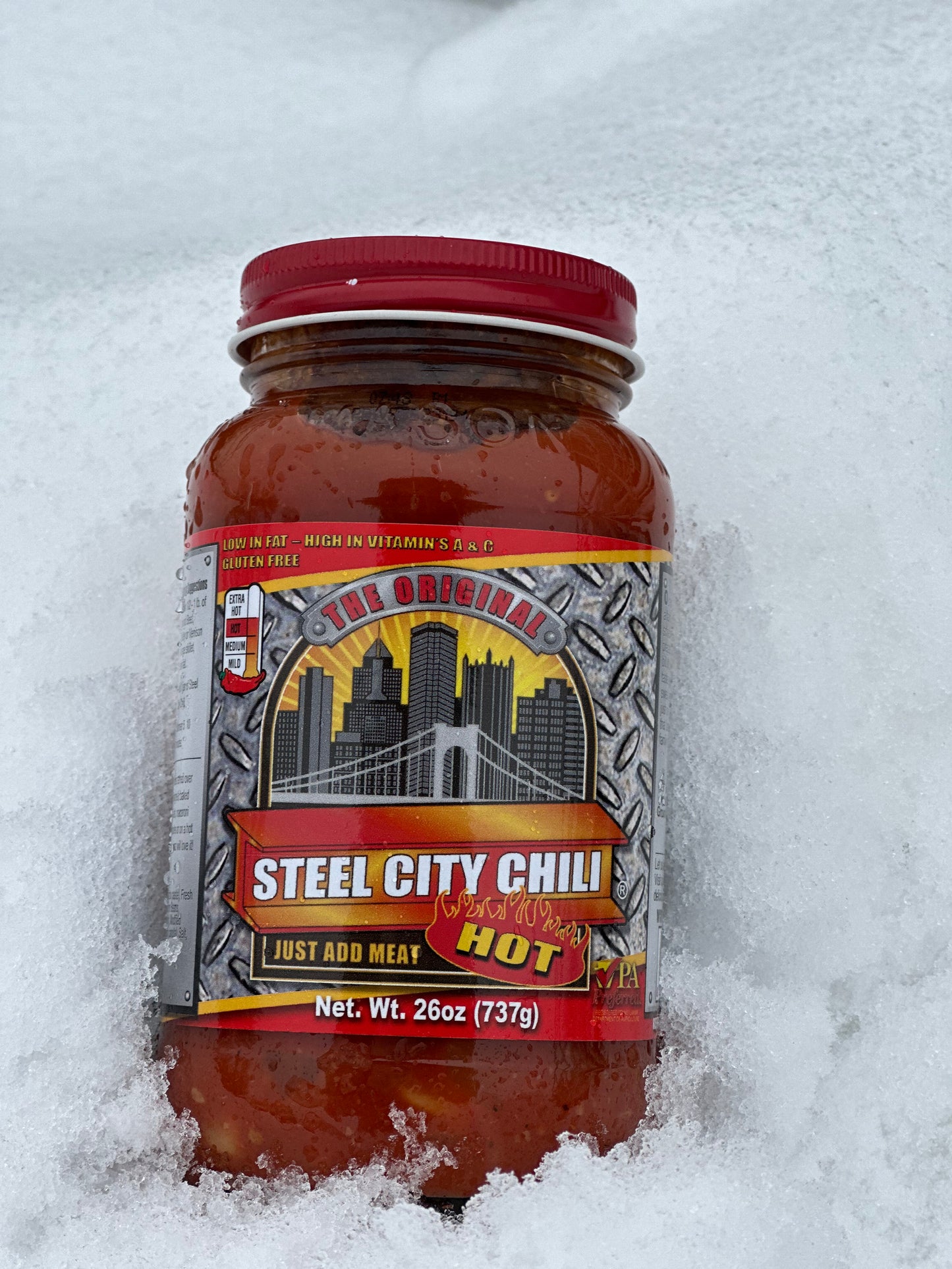 Steel City - Hot Chili 145 oz