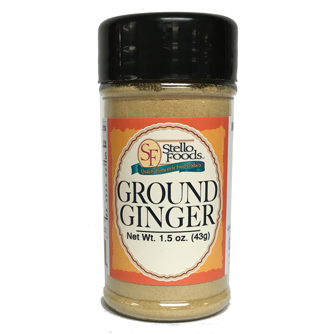 Stello Foods Spices Ginger Ground 1.5 oz