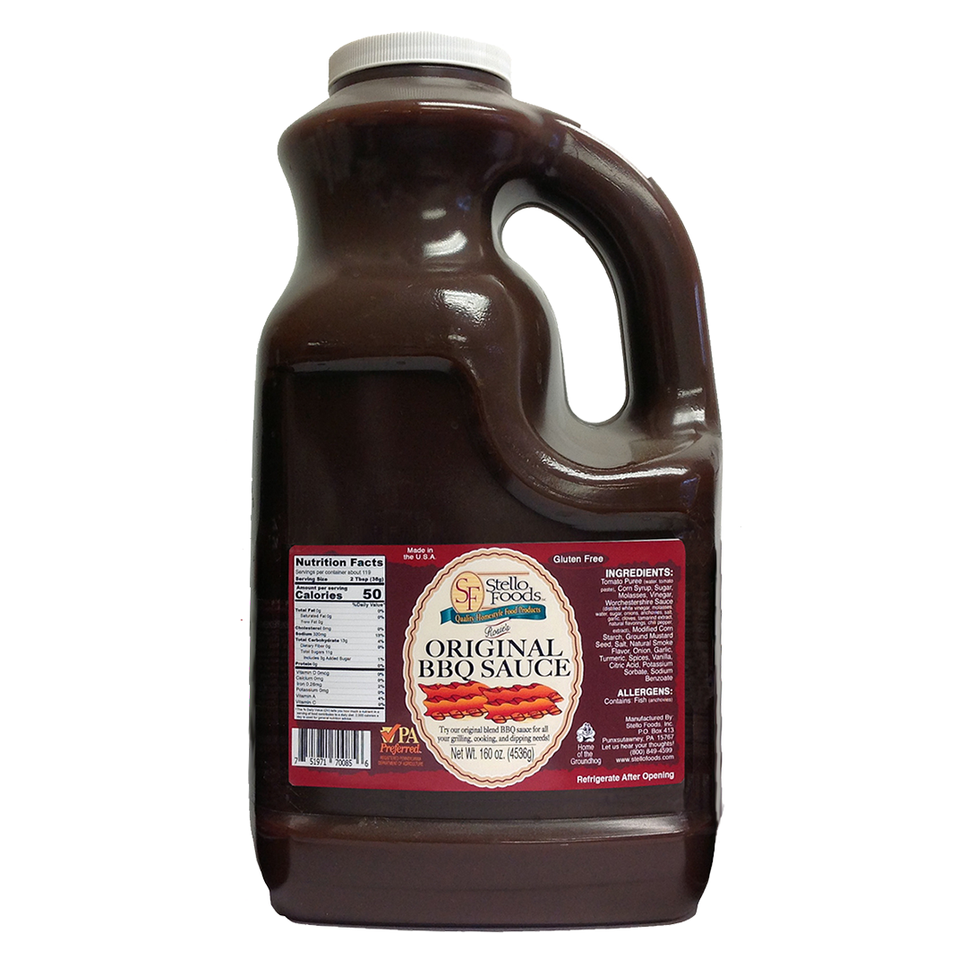 Stello Foods Rosie's Original BBQ Sauce 160 oz