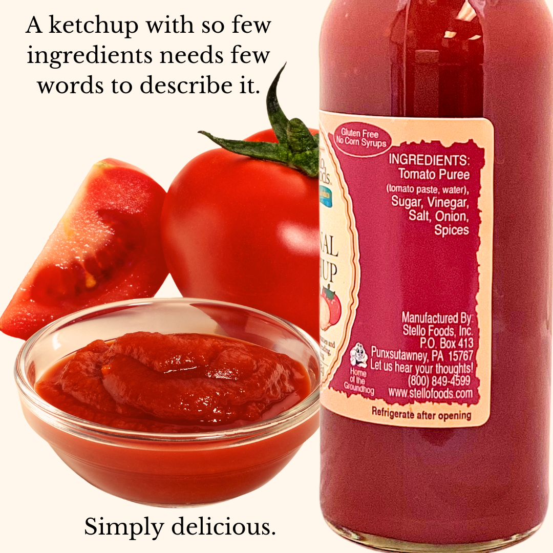 Stello Foods - Rosie's Original Ketchup 15 oz