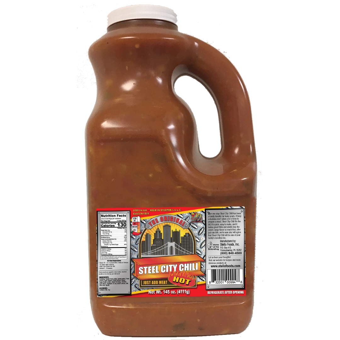 Steel City - Hot Chili 145 oz