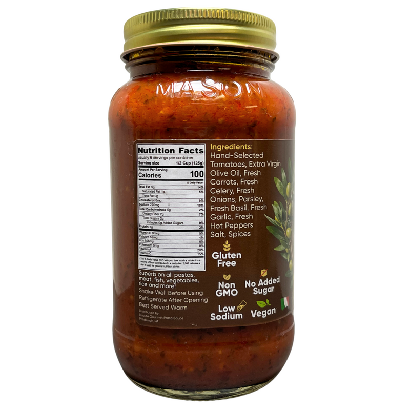 Davide - Spicy Mild Pasta Sauce 26 oz