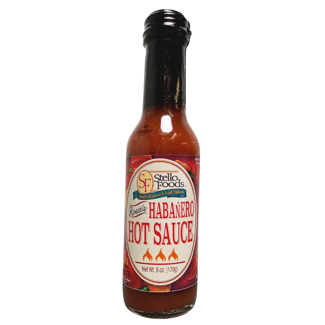 Stello Foods - Rosie's Habanero Hot Sauce 6 oz