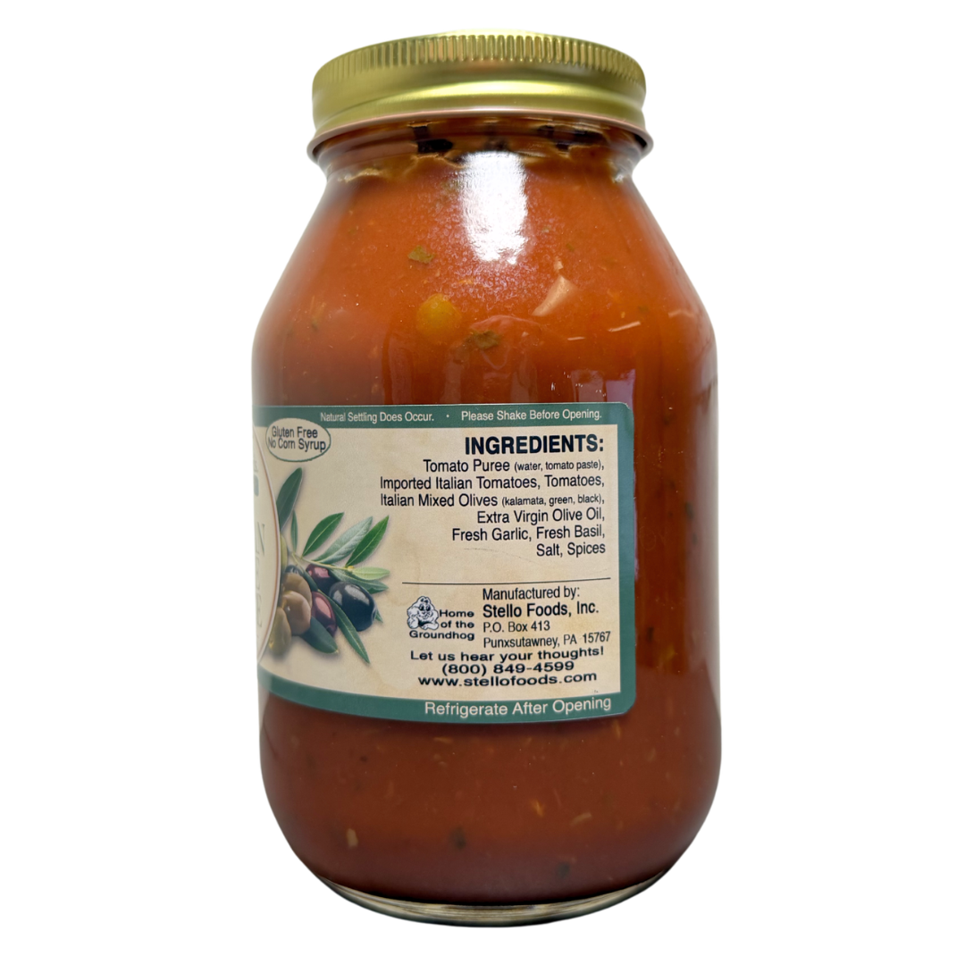 Stello Foods - Rosie's Italian Olive Sauce