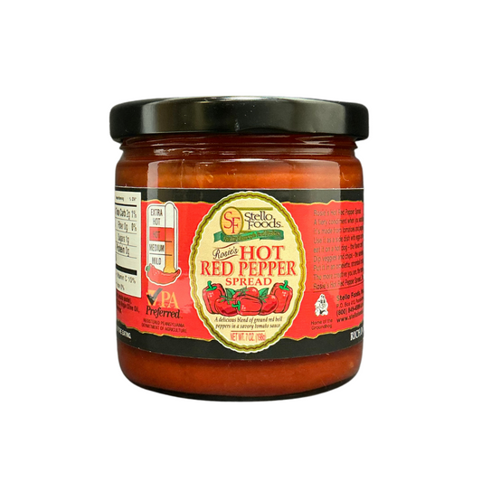 Stello Foods - Rosie's Hot Red Pepper Spread 7 oz