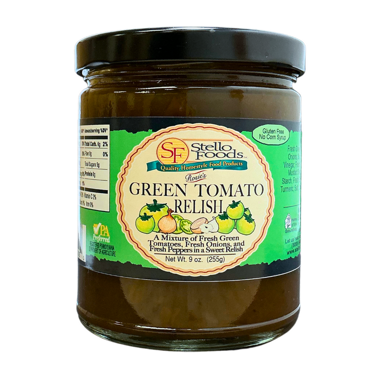 Stello Foods - Rosie's Green Tomato Relish 9 oz