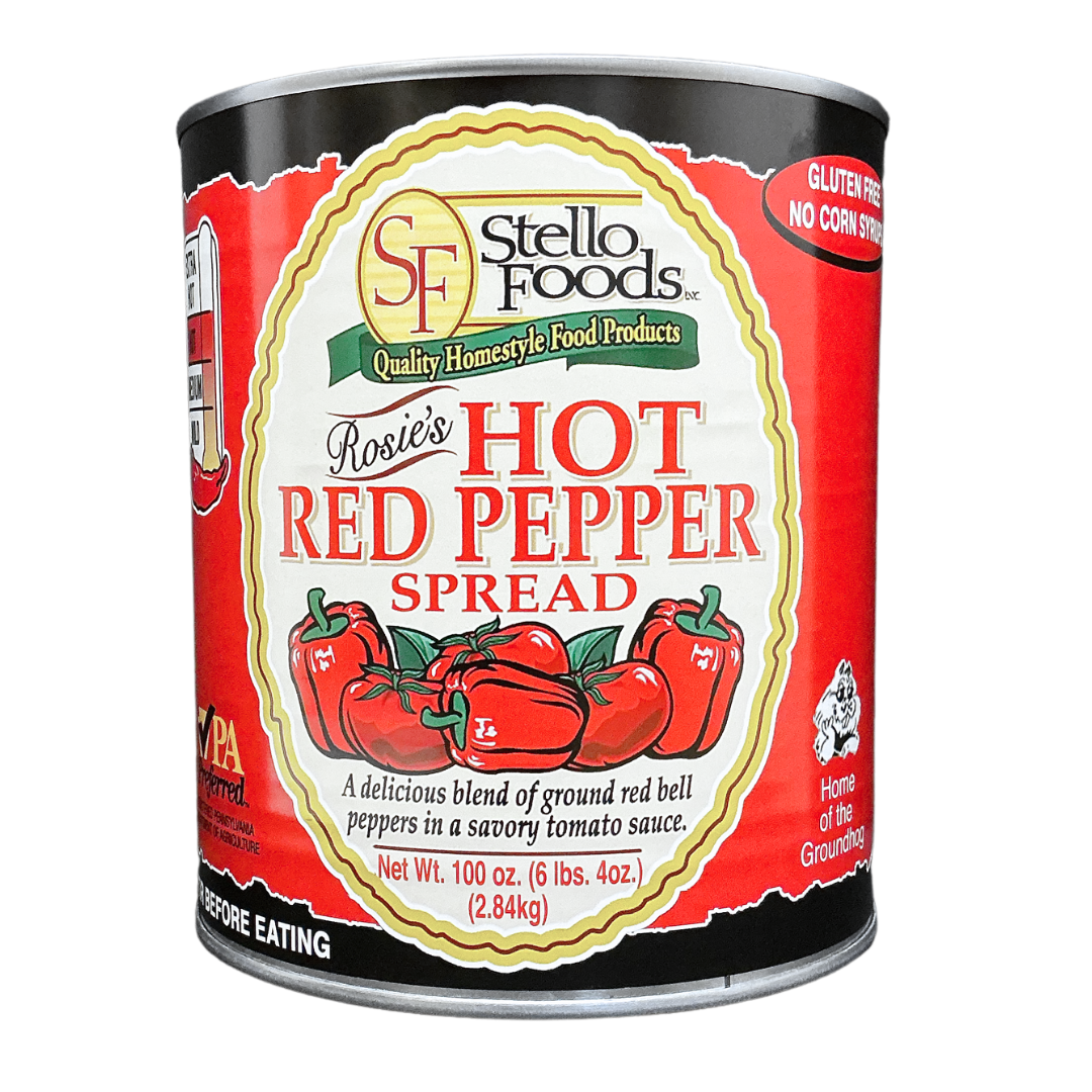 Stello Foods - Rosie's Hot Pepper Spread - No.10 can