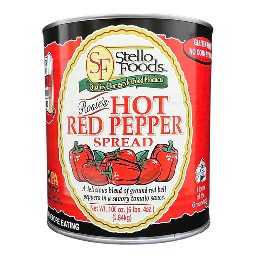 Stello Foods - Rosie's Hot Pepper Spread - No.10 can