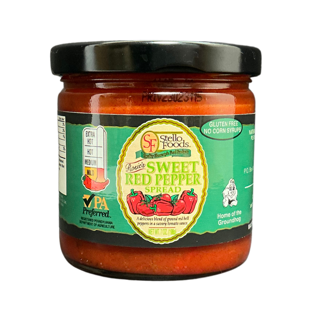 Stello Foods - Rosie's Sweet Pepper Spread 7 oz