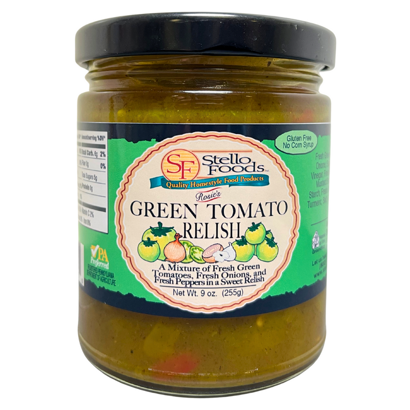 Stello Foods - Rosie's Green Tomato Relish 9 oz