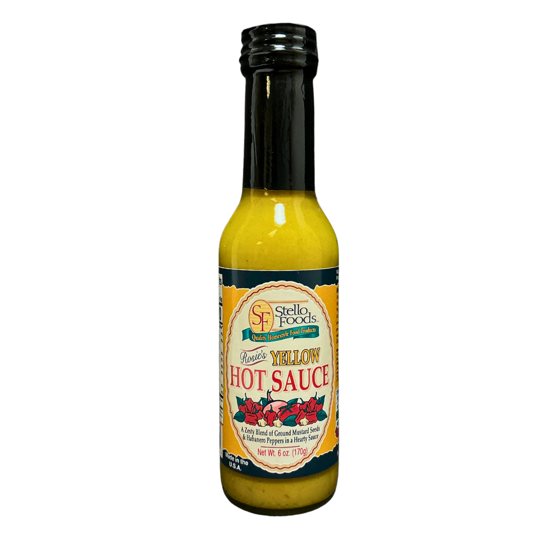 Stello Foods - Rosie's Yellow Hot Sauce 6 oz