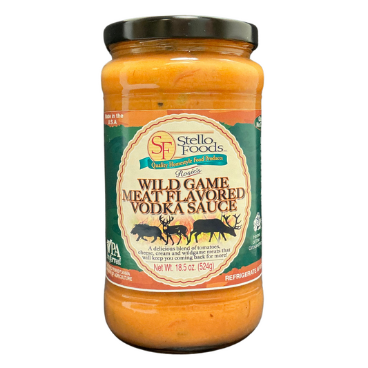 Stello Foods - Rosie's Wild Game Meat Flavored Vodka Sauce 18.5 oz