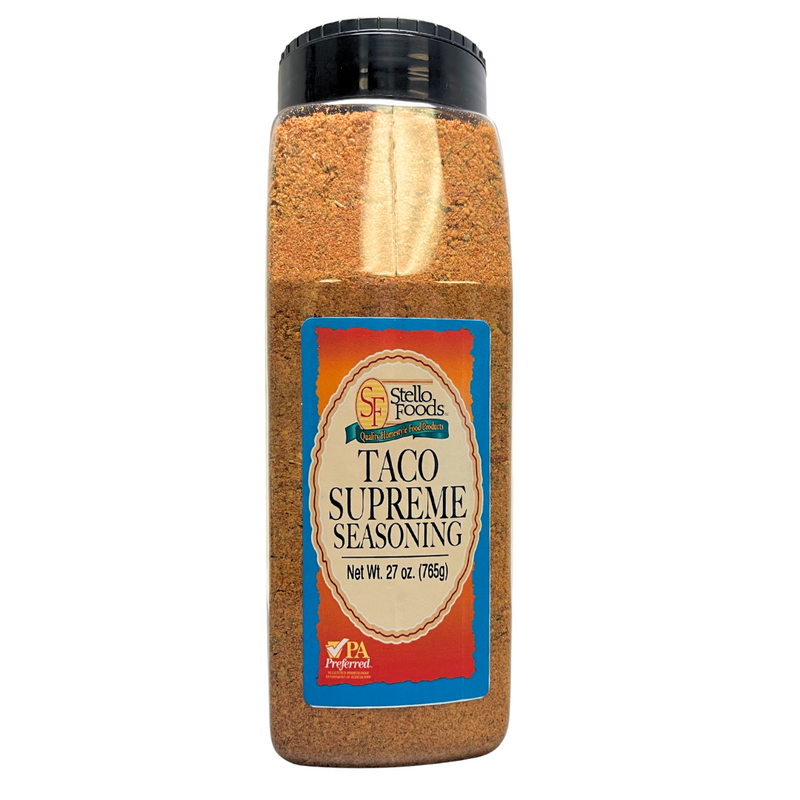 Stello Foods Spices - Taco Supreme Seasoning 27 oz