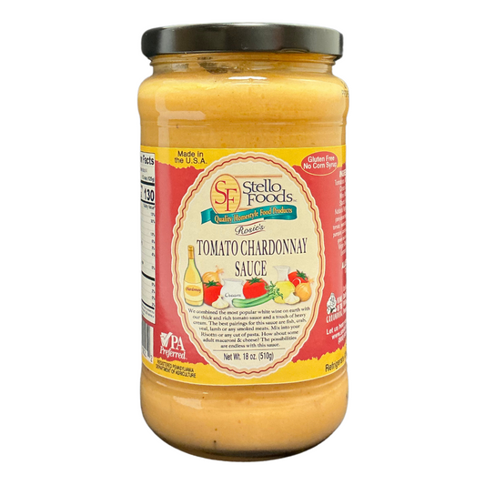 Stello Foods - Rosie's Tomato Chardonnay Sauce 18 oz