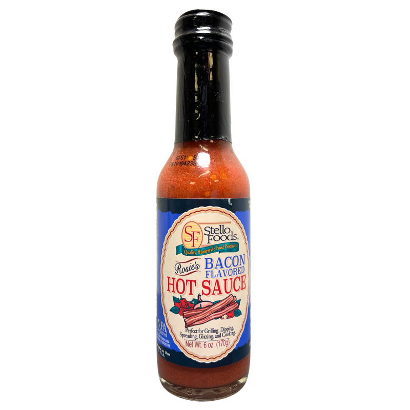 Stello Foods - Rosie's Bacon Flavored Hot Sauce 6oz