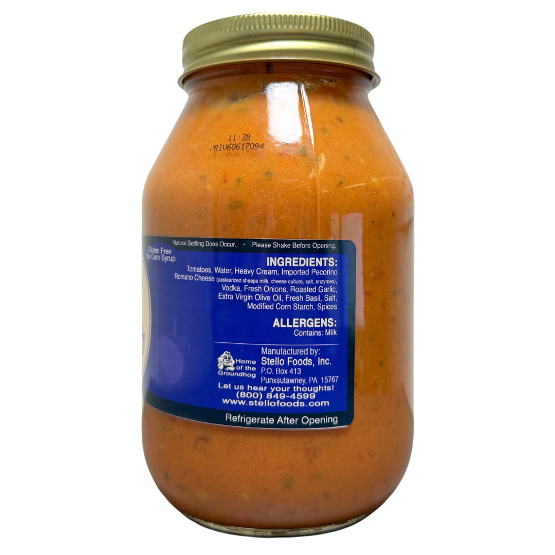 Stello Foods - Rosie's Vodka Sauce 32 oz