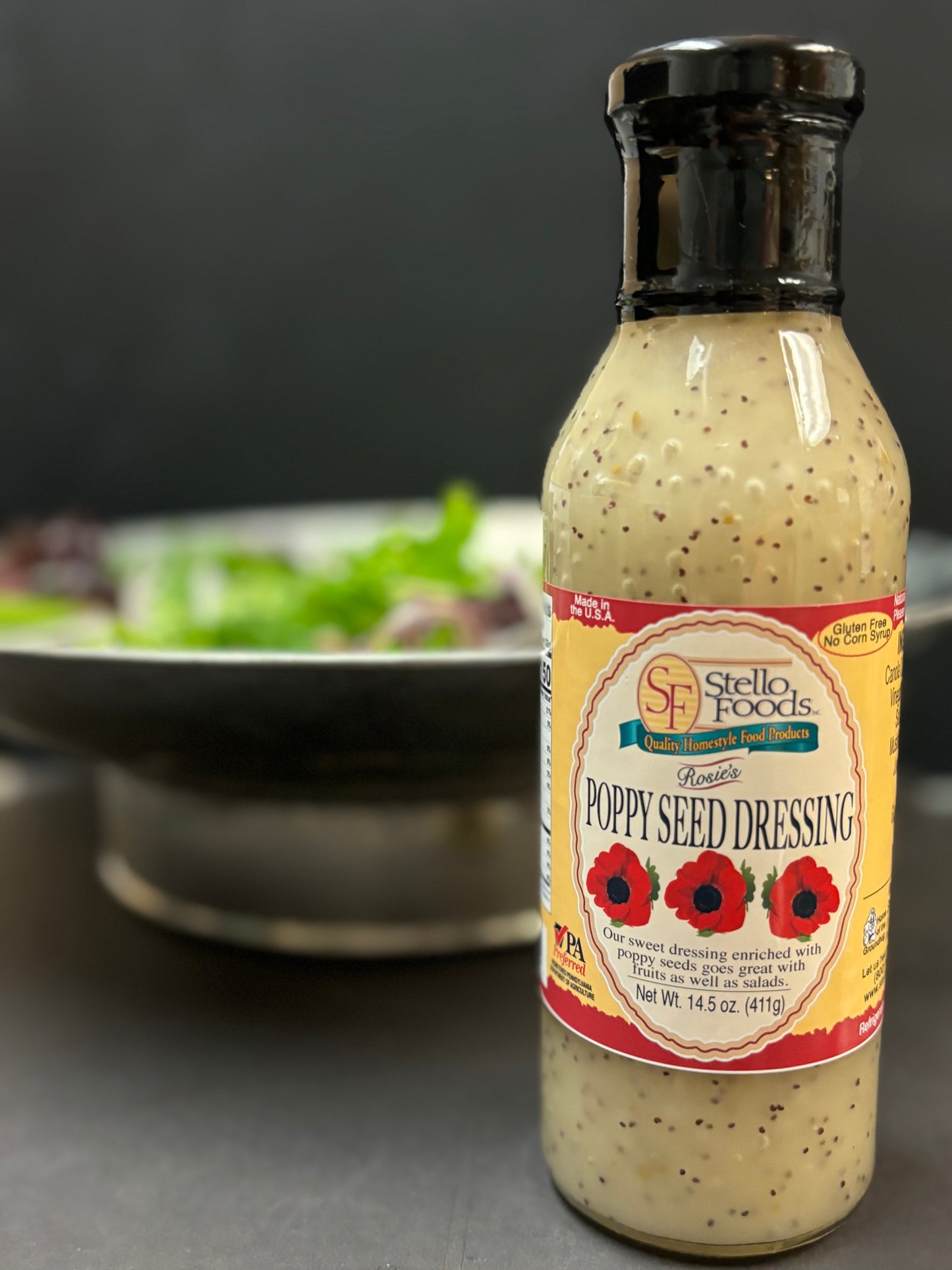 Stello Foods - Rosie's Poppy Seed Dressing 14.5 oz