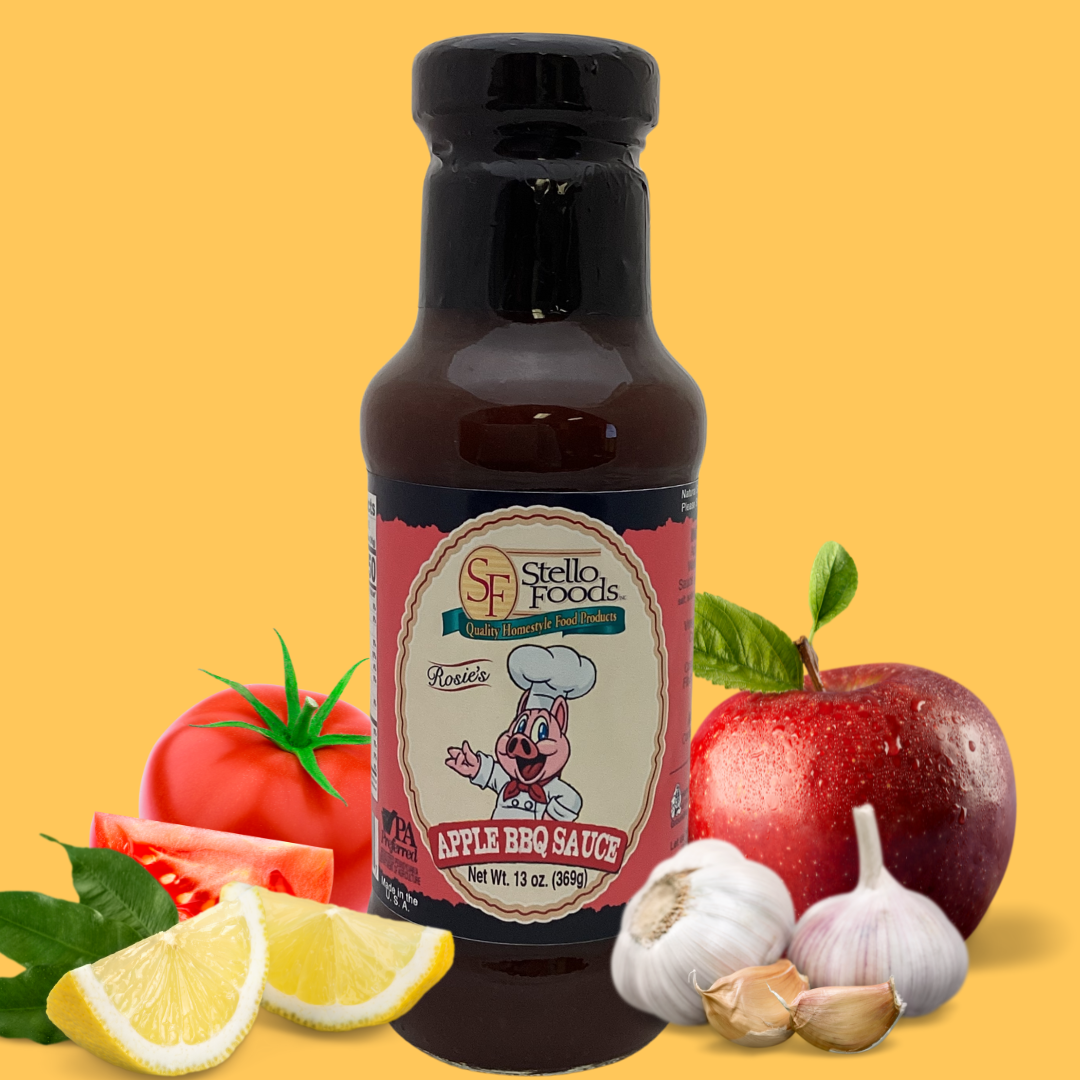 Stello Foods - Rosie's New Orleans Apple BBQ Sauce 13 oz