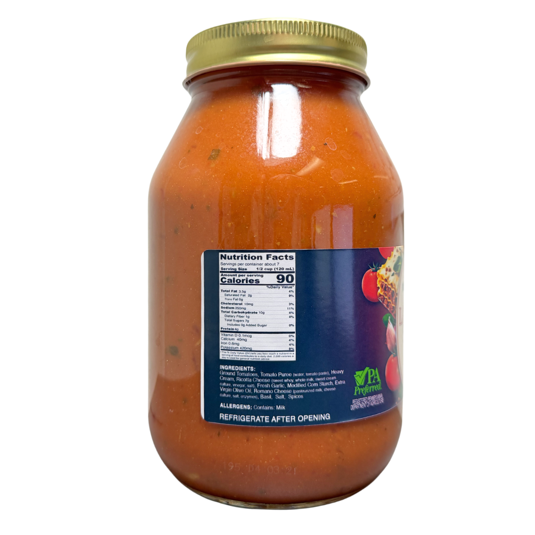 Stello Foods - Rosie's Lasagna Sauce 32 oz