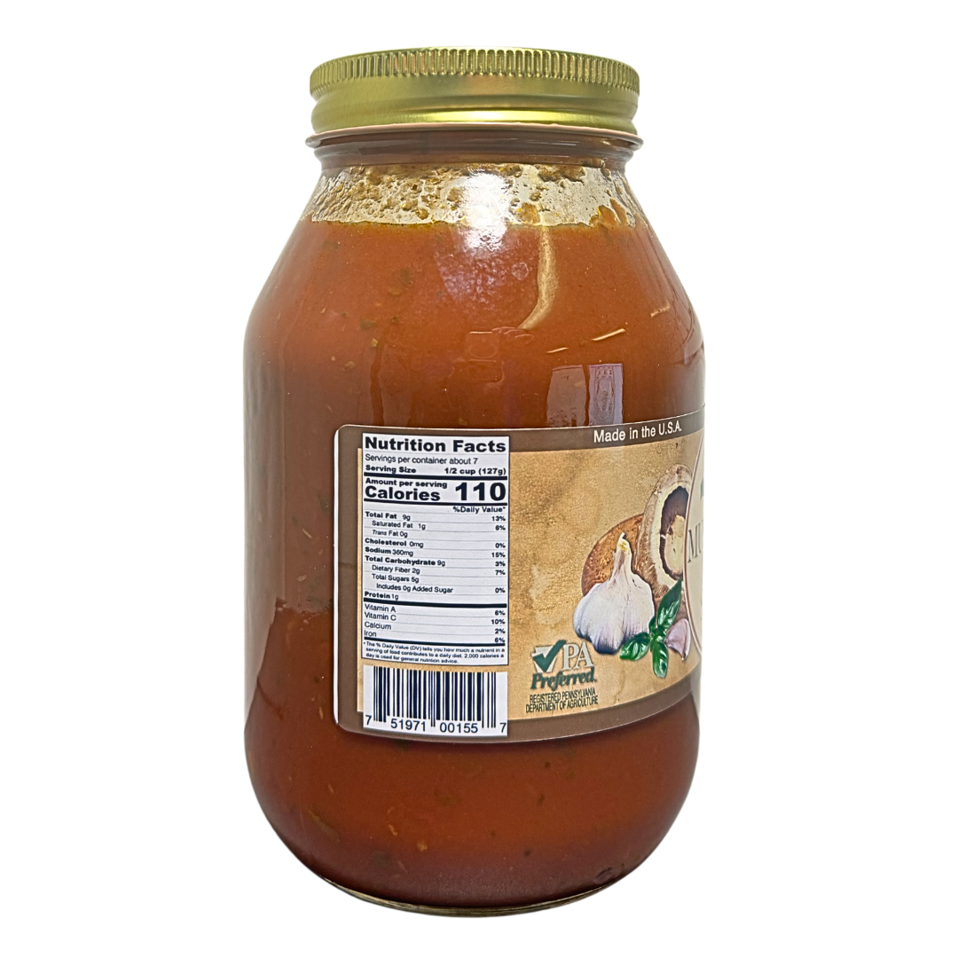 Stello Foods - Rosie's Mushroom Sauce 32 oz