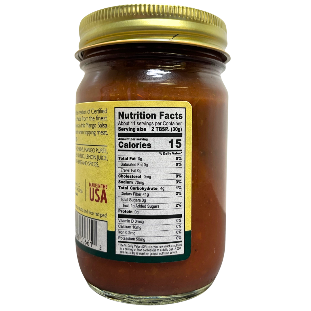 Gunther's - Tropical Style Mango Salsa 12 oz