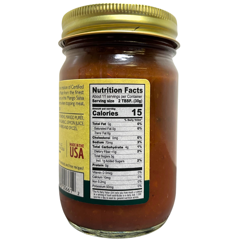 Gunther's - Tropical Style Mango Salsa 12 oz