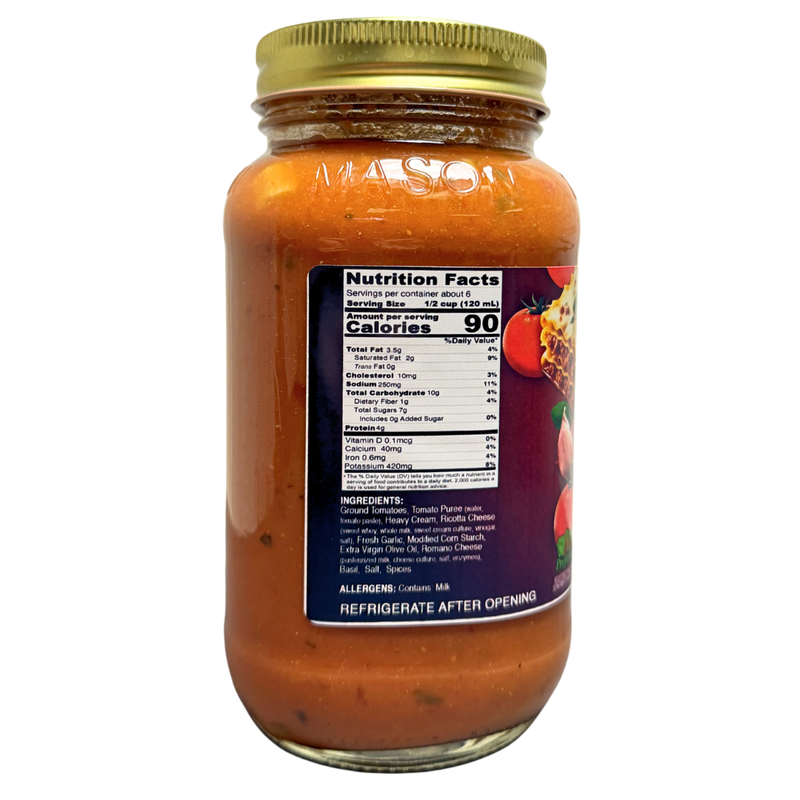 Stello Foods - Rosie's Lasagna Sauce 26 oz