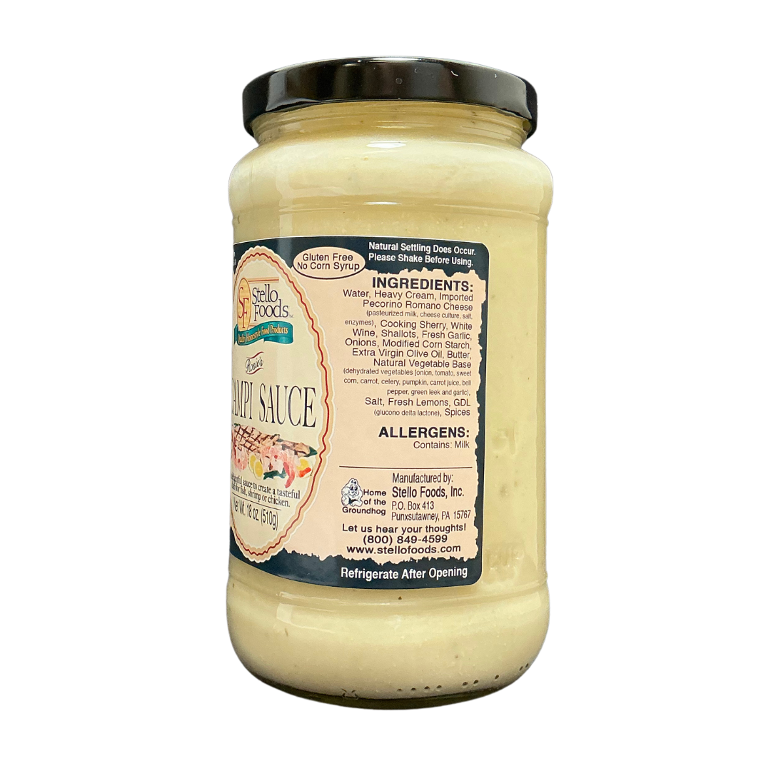 Stello Foods - Rosie's Scampi Sauce 18 oz