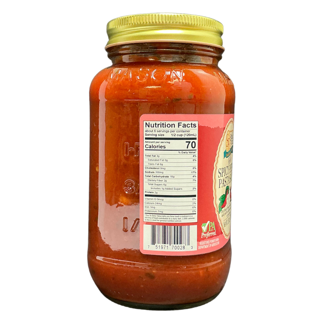 Stello Foods - Rosie's Spicy Pepper Pasta Sauce 26 oz