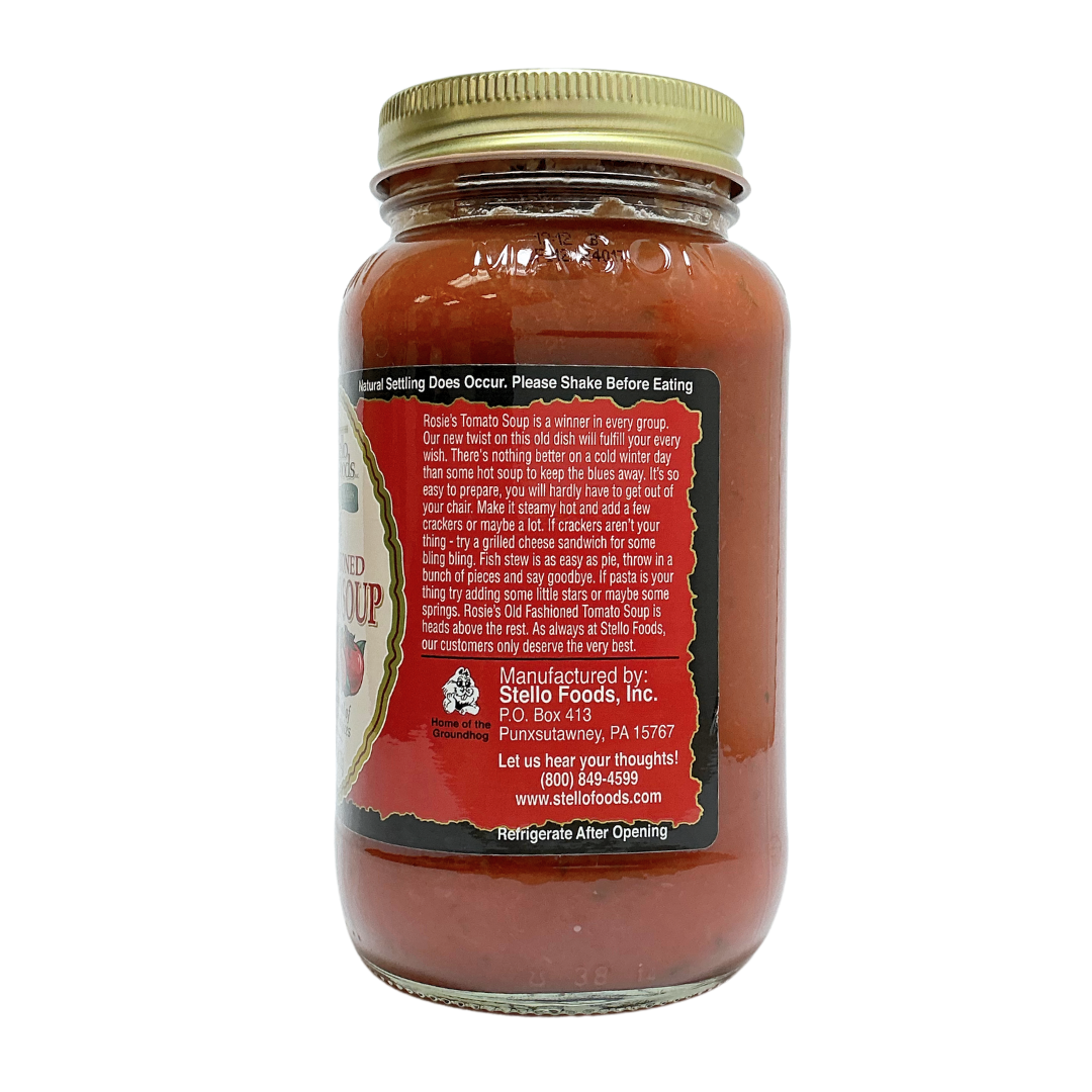 Stello Foods - Rosie's Old Fashioned Tomato Soup 26 oz