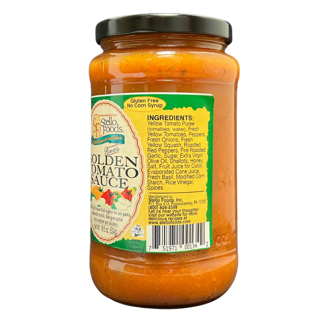 Stello Foods - Rosie's Golden Tomato Sauce - 18.5 oz