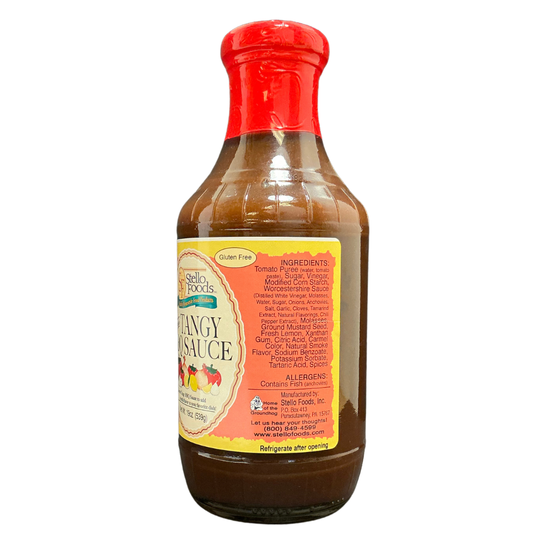 Stello Foods - Rosie's Tangy BBQ Sauce 19 oz