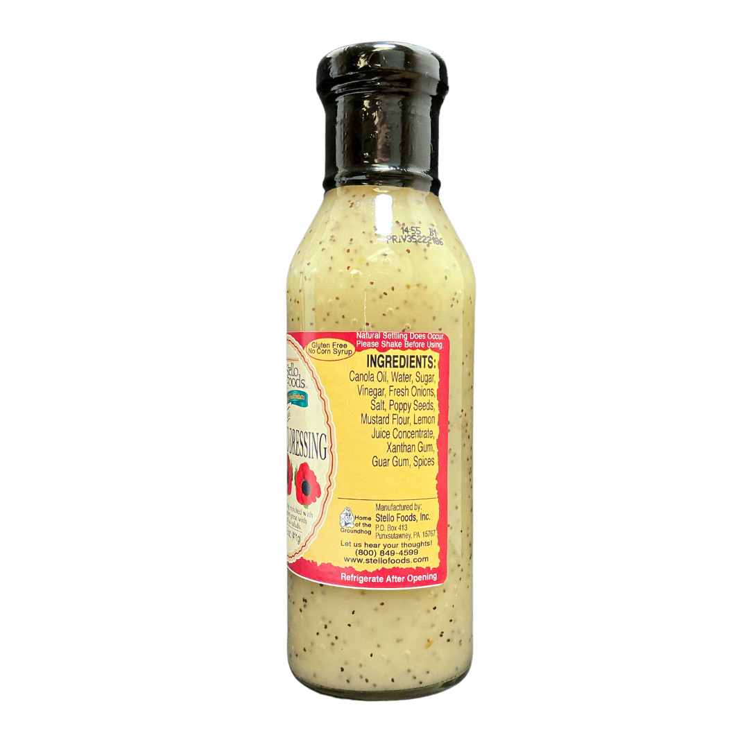 how long does poppy seed dressing stay in your system Creamy Poppy Seed Dressing