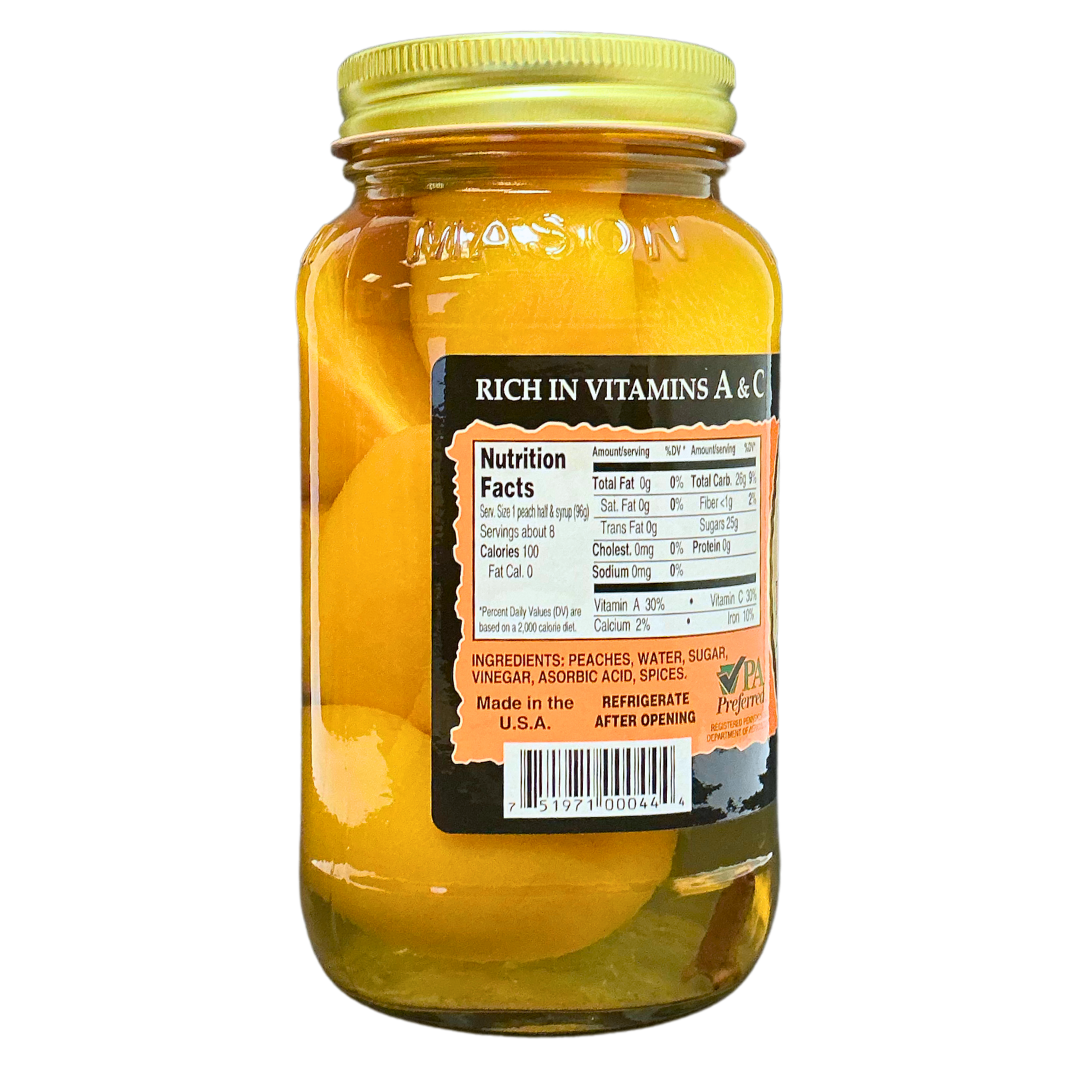 Stello Foods - Rosie's Spiced Peaches 28 oz Stello Foods - Rosie's Spiced Peaches 28 oz