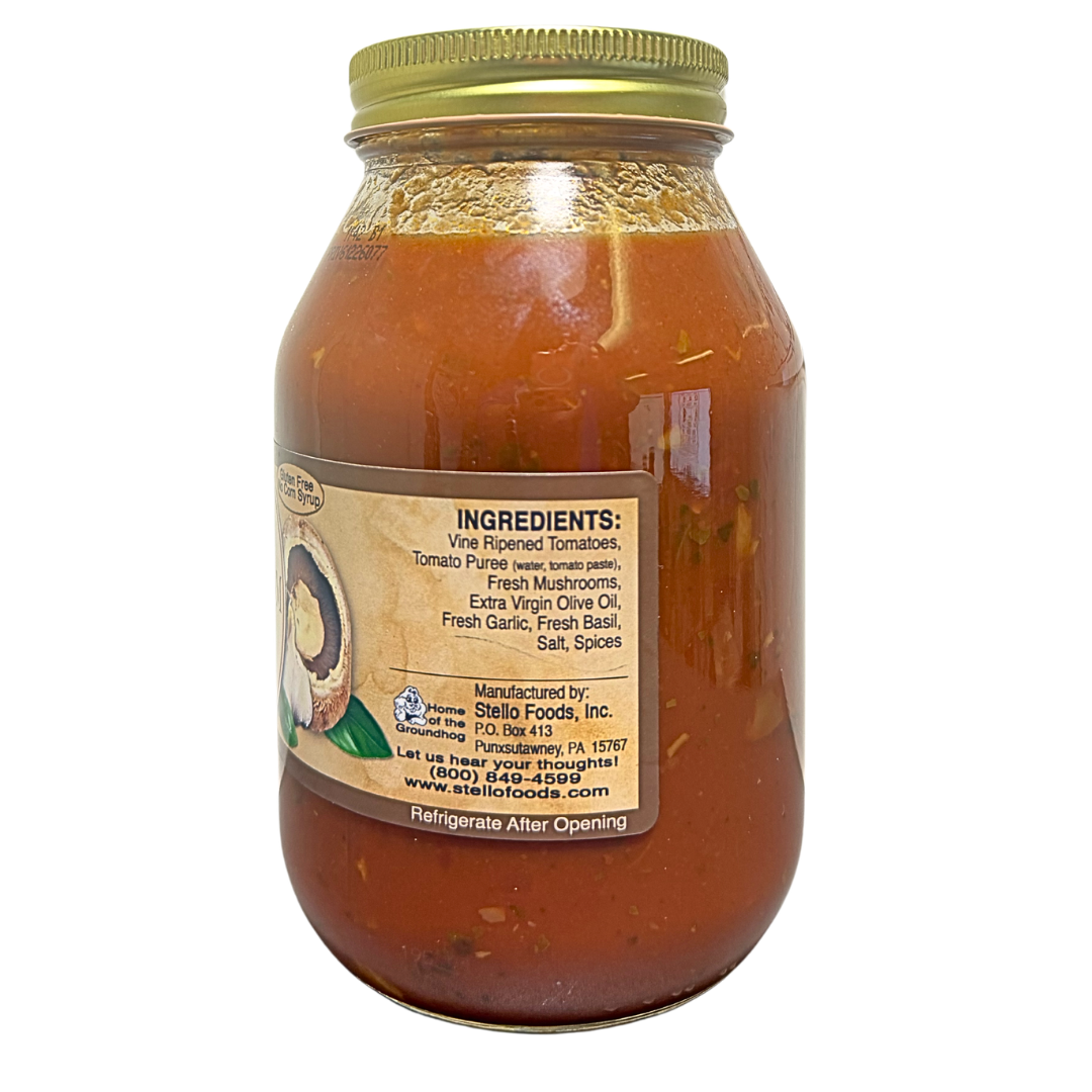 Stello Foods - Rosie's Mushroom Sauce 32 oz