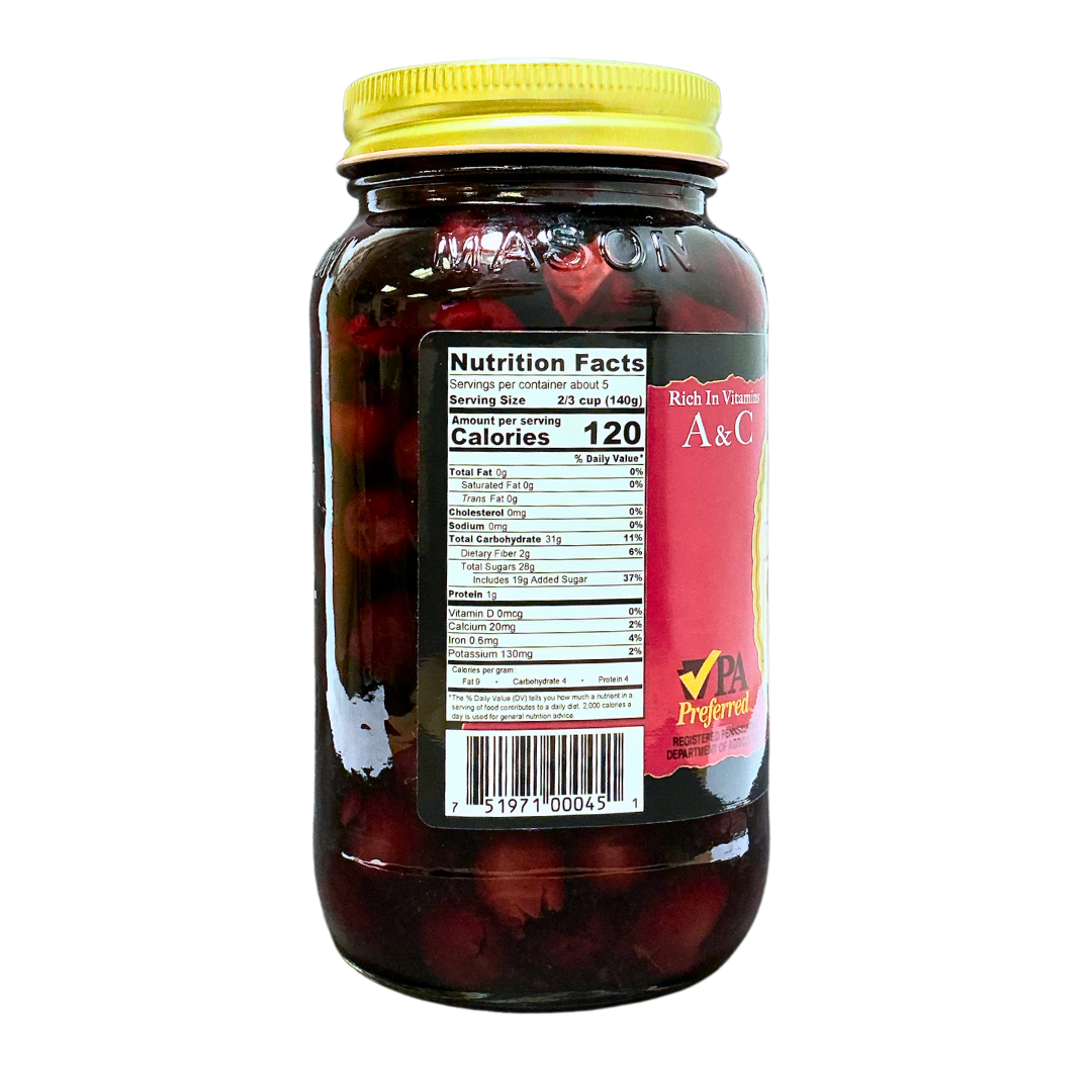 Stello Foods - Rosie's Dark Tart Cherries 28 oz