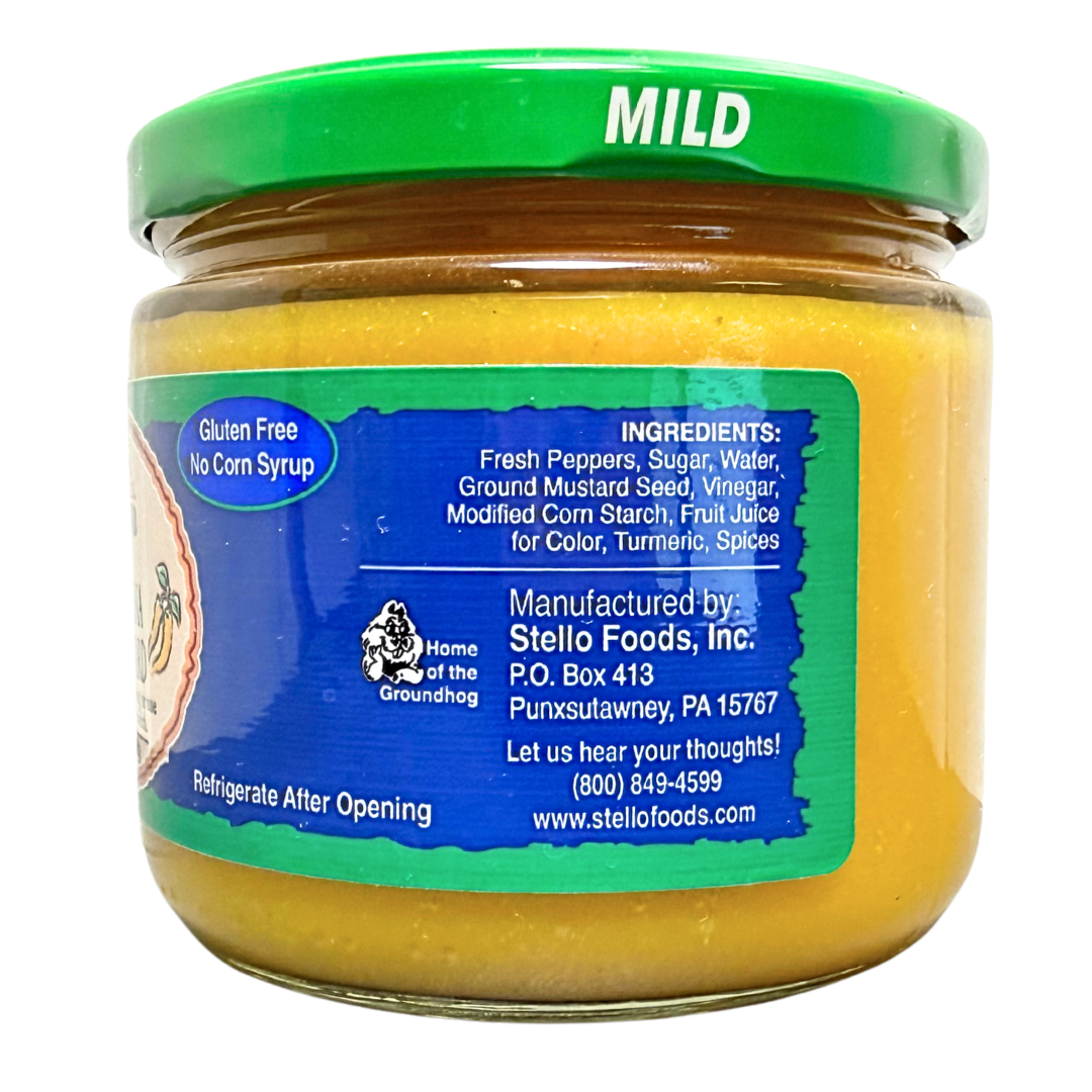 Stello Foods - Rosie's Sweet Banana Pepper Mustard 13 oz