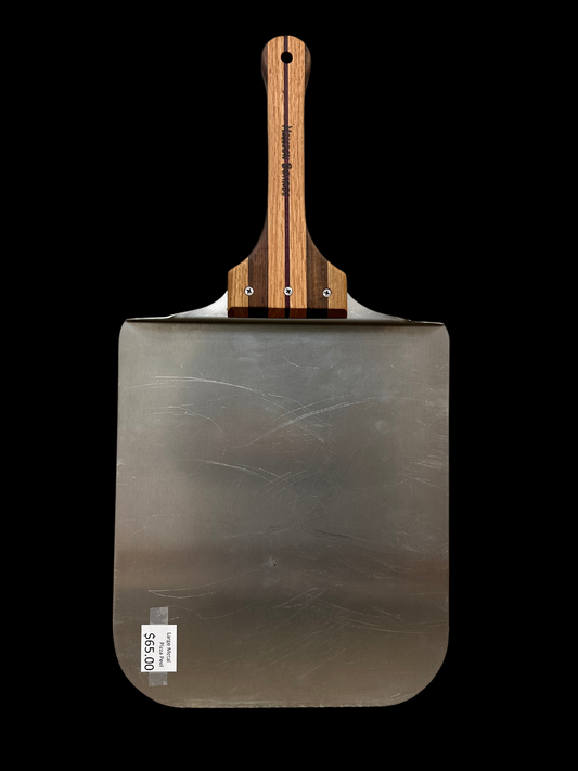 Large metal pizza peel