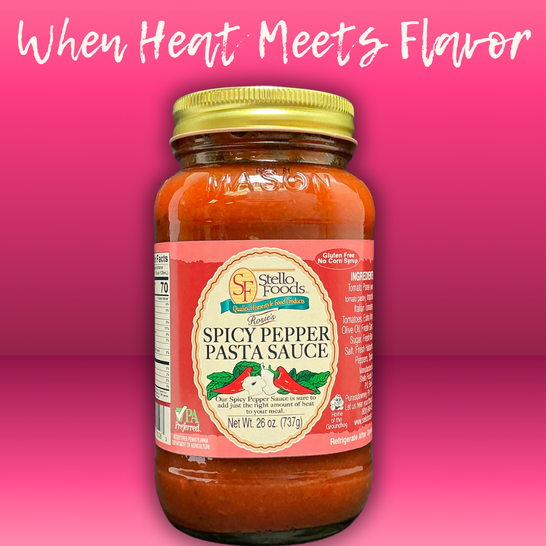 Stello Foods - Rosie's Spicy Pepper Pasta Sauce 26 oz