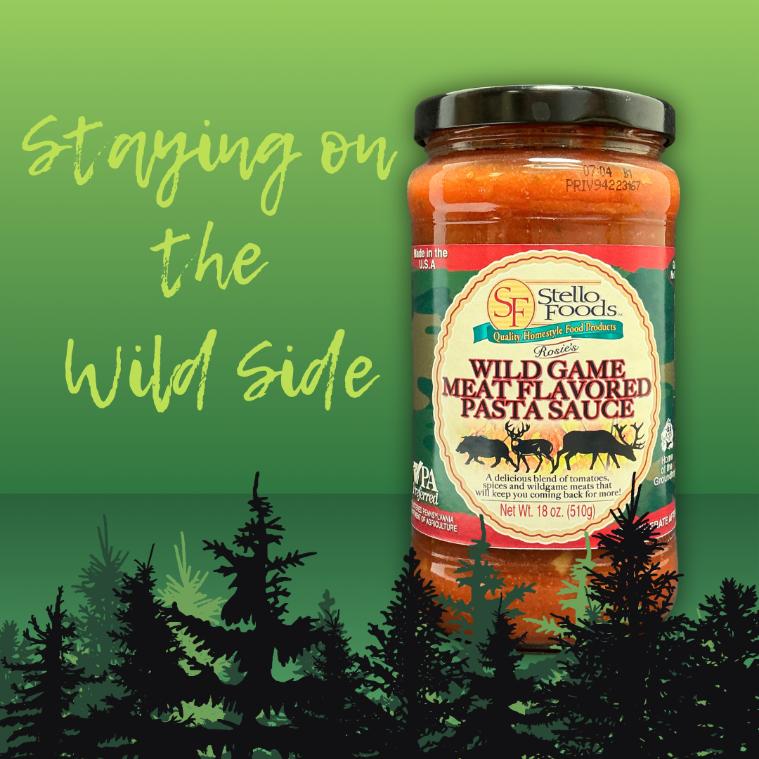 Stello Foods - Rosie's Wild Game Meat Flavored Sauce 18 oz