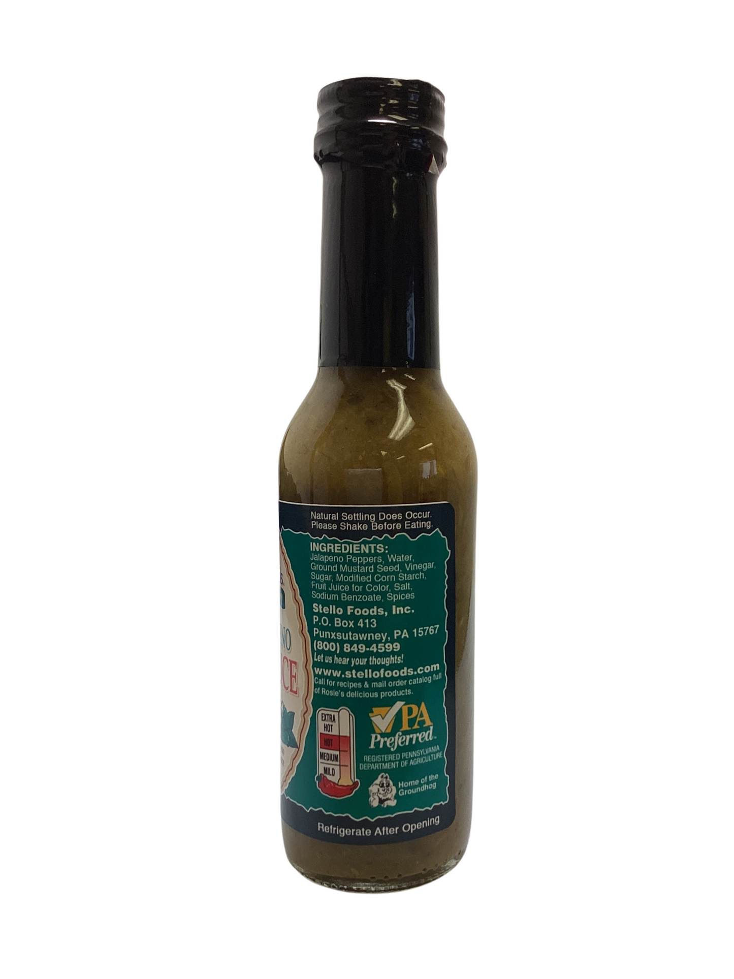 Stello Foods - Rosie's Jalapeños Hot Sauce 6 oz