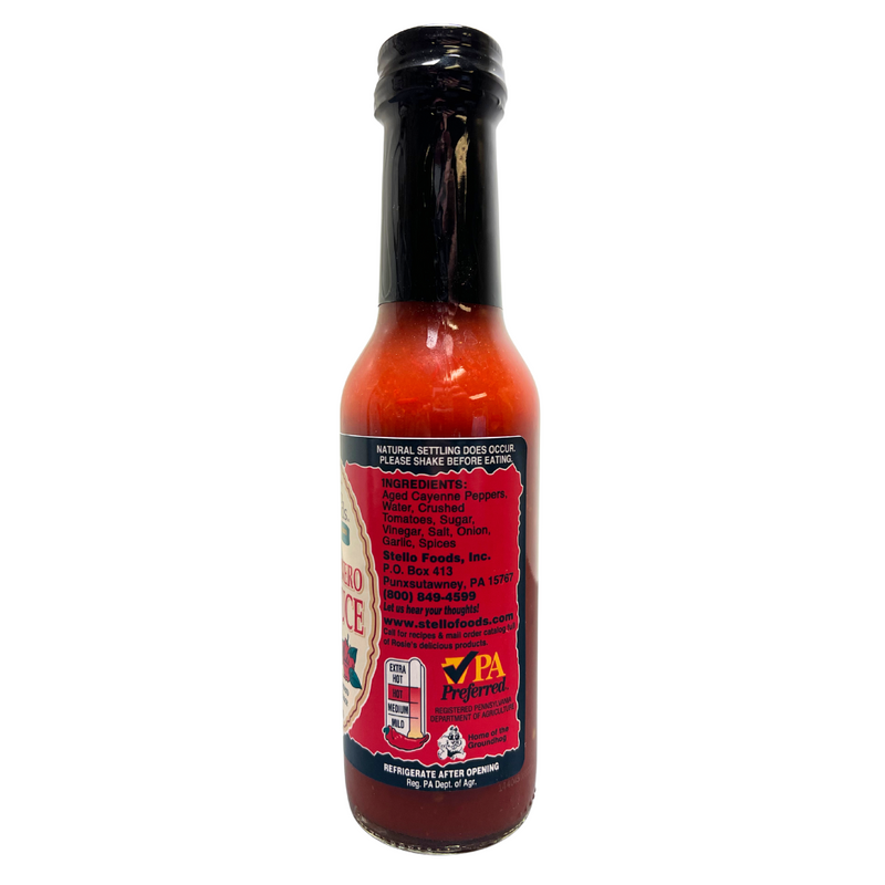 Stello Foods - Rosie's Habanero Hot Sauce 6 oz