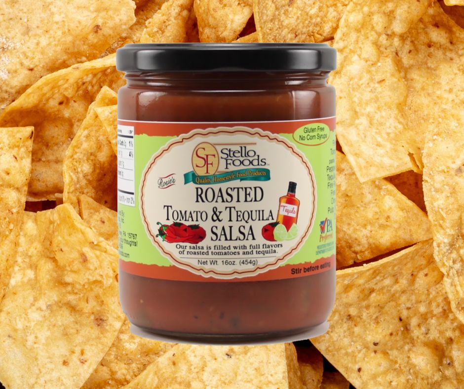 Stello Foods - Rosie's Roasted Tomato & Tequila Salsa 16 oz