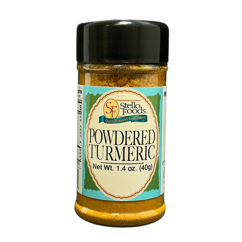 Stello Foods Spices - Turmeric - Powdered 1.4 oz