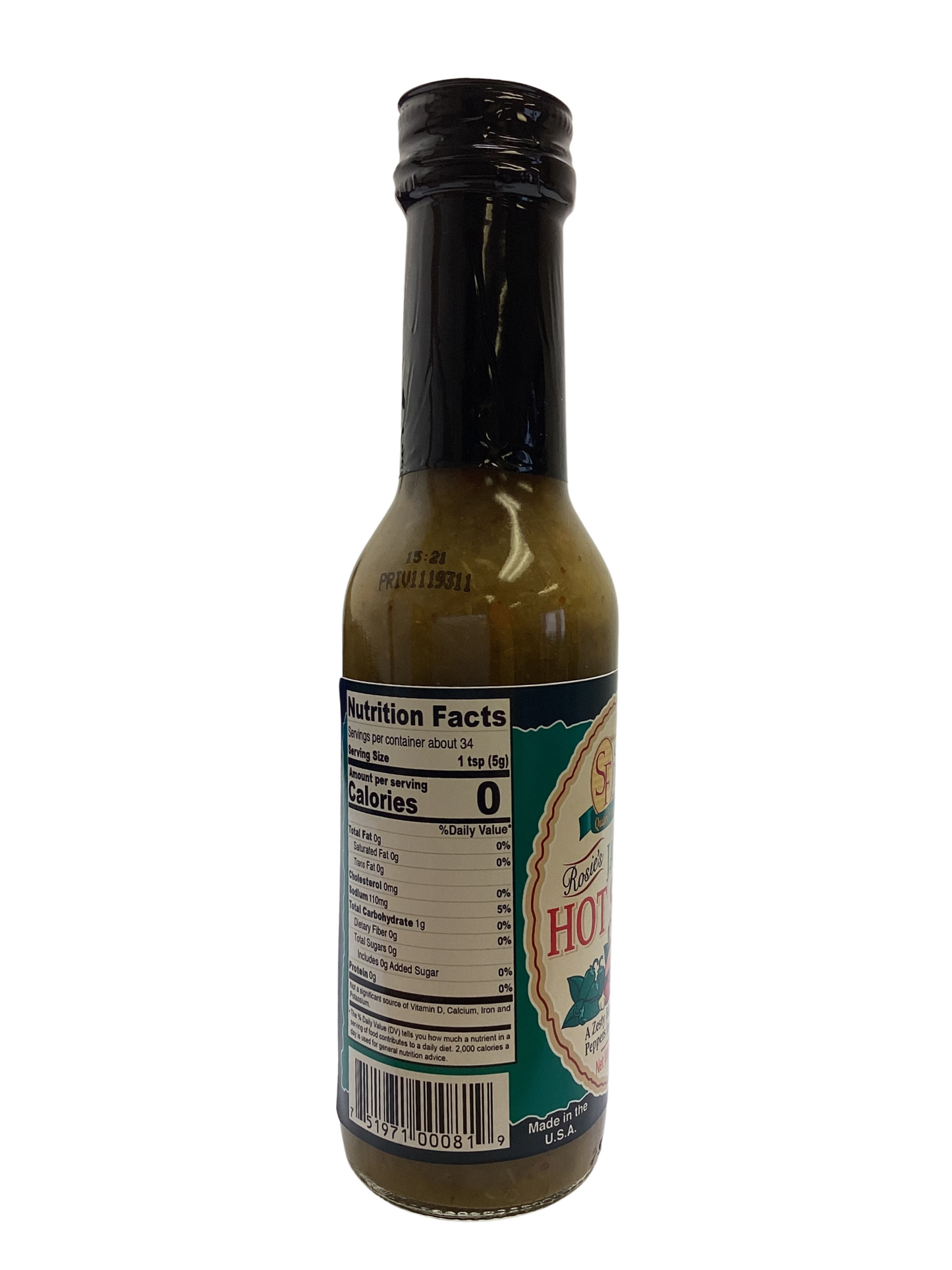 Stello Foods - Rosie's Jalapeños Hot Sauce 6 oz